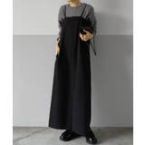 ブラック | ツイルキャミワンピース | JUNOAH