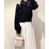 シャギードッキングショートニットトップス | JUNOAH | 詳細画像10 