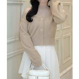 シャギードッキングショートニットトップス | JUNOAH | 詳細画像5 