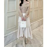 シャギードッキングショートニットトップス | JUNOAH | 詳細画像7 