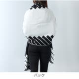 ストライプデザイン大判ストール | JUNOAH | 詳細画像10