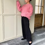 ローゲージケーブルニット | JUNOAH | 詳細画像10 