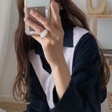 ブラック | シンプルカラー長袖コットンシャツ | LAUIR
