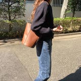 畦編みラウンドネックカーディガン | LAUIR | 詳細画像2