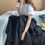 ギャザーフリルティアードマキシスカート | LAUIR | 詳細画像7 