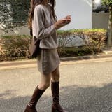 モヘアタッチラグランニット | LAUIR | 詳細画像25