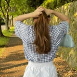 ギンガムチェック半袖シャツ | LAUIR | 詳細画像21 