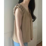 ぽこぽこギャザーブラウス | LAUIR | 詳細画像10 