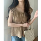 ぽこぽこギャザーブラウス | LAUIR | 詳細画像7 