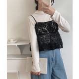 レイヤードフラワーモチーフチュールビスチェ | LAUIR | 詳細画像6