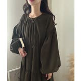 バックリボンティアードワンピース（薄手、裏地なし） | LAUIR | 詳細画像8 