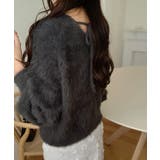 バックリボンシャギーニット | LAUIR | 詳細画像10