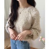 バックリボンシャギーニット | LAUIR | 詳細画像12