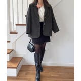 シャギーコートジャケット | LAUIR | 詳細画像12