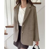 モカ | シャギーコートジャケット | LAUIR