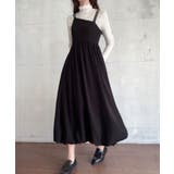 アシメストラップバルーンキャミワンピース | LAUIR | 詳細画像3