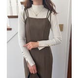 バックオープン肩リボンキャミワンピース | LAUIR | 詳細画像11