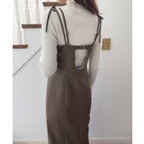 バックオープン肩リボンキャミワンピース | LAUIR | 詳細画像12