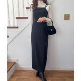 バックオープン肩リボンキャミワンピース | LAUIR | 詳細画像3