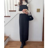 バックオープン肩リボンキャミワンピース | LAUIR | 詳細画像4