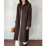 ウールライクステンカラーロングコート | LAUIR | 詳細画像10 