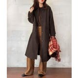 ウールライクステンカラーロングコート | LAUIR | 詳細画像13 