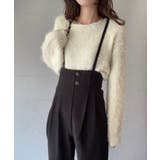 ハイウエストワイドサロペット | LAUIR | 詳細画像1