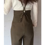 ハイウエストワイドサロペット | LAUIR | 詳細画像10