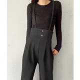 ハイウエストワイドサロペット | LAUIR | 詳細画像5