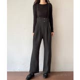 ハイウエストワイドサロペット | LAUIR | 詳細画像7