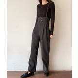 ハイウエストワイドサロペット | LAUIR | 詳細画像8