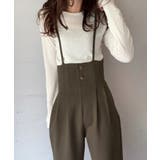 ハイウエストワイドサロペット | LAUIR | 詳細画像9