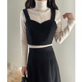 ハートビスチェ+ジップスリットスカートセット | LAUIR | 詳細画像1 