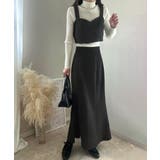 ハートビスチェ+ジップスリットスカートセット | LAUIR | 詳細画像11 