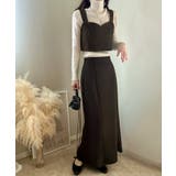 ハートビスチェ+ジップスリットスカートセット | LAUIR | 詳細画像6 