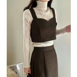 ハートビスチェ+ジップスリットスカートセット | LAUIR | 詳細画像7 