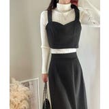 ハートビスチェ+ジップスリットスカートセット | LAUIR | 詳細画像9 