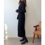 ニットワンピースシャギービスチェセット | LAUIR | 詳細画像2