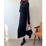 ニットワンピースシャギービスチェセット | LAUIR | 詳細画像3