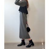 ニットワンピースシャギービスチェセット | LAUIR | 詳細画像7