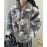 ショート丈ボアブルゾン | LAUIR | 詳細画像10 