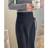 サイドレースアップマーメイドスカート | LAUIR | 詳細画像11