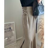 サイドレースアップマーメイドスカート | LAUIR | 詳細画像4