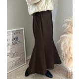 サイドレースアップマーメイドスカート | LAUIR | 詳細画像6