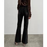 CENEA ストレッチスリットフレアデニム | JUNOAH | 詳細画像9 