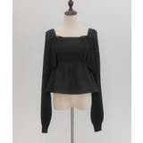 透かし編みニットボレロ＋リボンキャミset | JUNOAH | 詳細画像15 