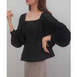 ブラック | 透かし編みニットボレロ＋リボンキャミset | JUNOAH