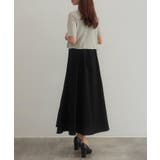 CENEA シアー半袖リブカーディガン+リネンフレアキャミワンピース set | JUNOAH | 詳細画像15