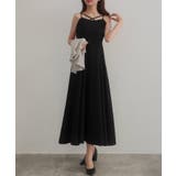 CENEA シアー半袖リブカーディガン+リネンフレアキャミワンピース set | JUNOAH | 詳細画像16