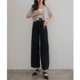 CENEA シアー半袖リブカーディガン+リネンフレアキャミワンピース set | JUNOAH | 詳細画像19